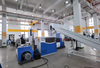 Double Stage Water Cooling Plastic Recycling Machine complete line with optional 