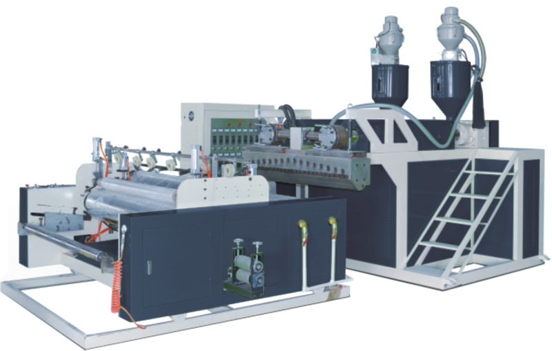 Double Layer Stretch Film Making Machine 