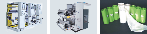 BIODEGRADABLE MATERIAL BLOWN FILM PRINTING CONNECTION UNIT