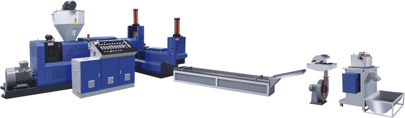 Double Stage Water Cooling Plastic Recycling Machine 