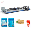 Three servo Bag Making Machine Three-side sealing & zipper Standing & Self-in Gusset Standing Bag