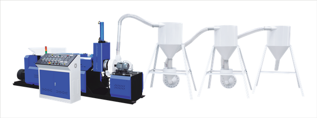 Air Cooling Plastic Recycling Machine 