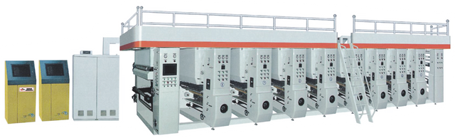 Computerized High Speed Gravure Printing Machine 