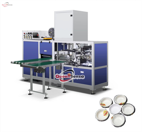 Queensense Full Automatic Paper Bowl Paper Tray Package Machine